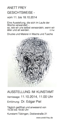 Kunstamt Tbingen, Annet Frey, 11. - 18.10.2014